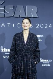 Marion Cotillard at the Cesar Revelations 2024 Photocall in Paris 01/15/2024