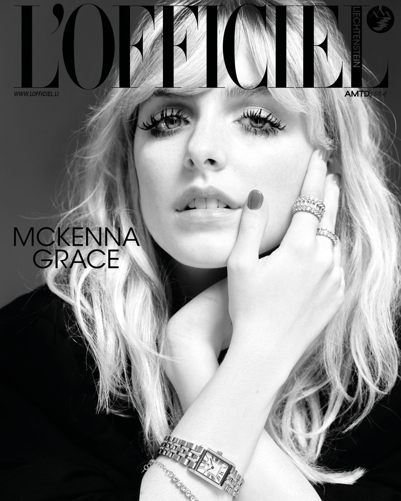 McKenna Grace - L'Officiel Liechtenstein January 2024 • CelebMafia