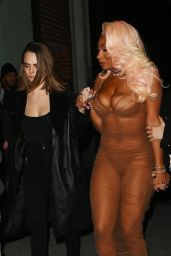 Megan Thee Stallion, Cara Delevingne and Reneé Rapp Head to the SNL After Party in NYC 01/21/2024