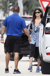 Mia Khalifa at Smith & Wollensky in Miami 01/15/2024