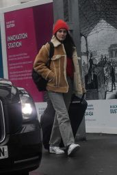 Michelle Dockery Out in Central London 01/24/2024