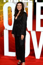 Montana Brown at “Bob Marley One Love” Premiere in London 01/30/2024