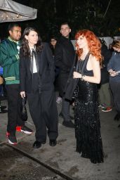 Natasha Lyonne and Clea DuVall Exiting the Critics Choice Awards After-party in LA 01/14/2024