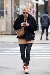 Nicky Hilton Street Style - New York 01/22/2024