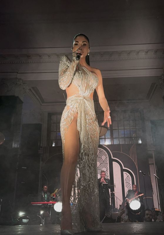 Nicole Scherzinger - Performing for the New Year Eve in London 12/31/2023