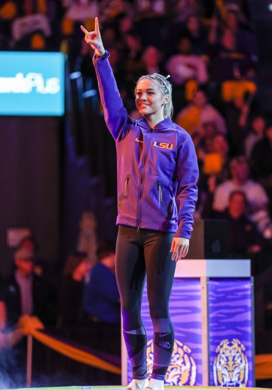Olivia Dunne - Kentucky v LSU Gymnastics Meet in Baton Rouge 01/19/2024