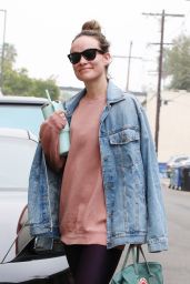 Olivia Wilde in Casual Outfit in Studio City 01/17/2024