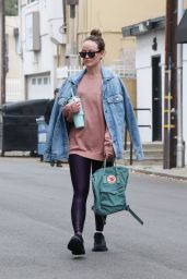 Olivia Wilde in Casual Outfit in Studio City 01/17/2024