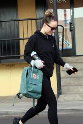 Olivia Wilde in Workout Outfit in Studio City 01/04/2024
