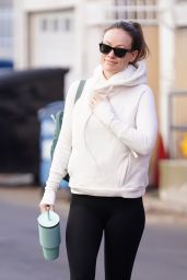 Olivia Wilde - Leaving Her Workout in Studio City 01/15/2024