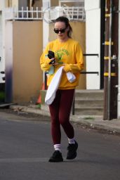 Olivia Wilde Leaving the Gym in Los Angeles 01/26/2024
