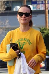 Olivia Wilde Leaving the Gym in Los Angeles 01/26/2024