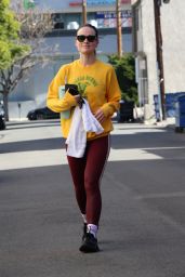 Olivia Wilde Leaving the Gym in Los Angeles 01/26/2024