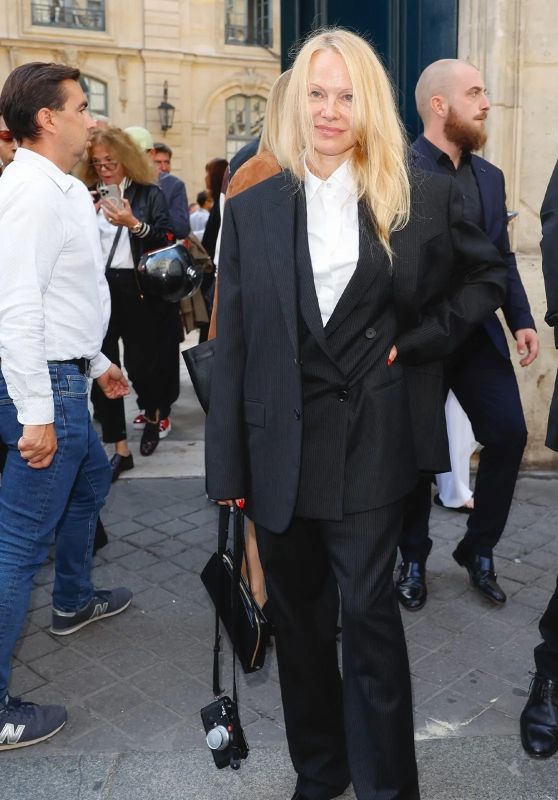 Pamela Anderson - The Row Runway Show at Paris Fashion Week 09/27/2023