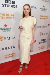 Phoebe Dynevor at BAFTA Tea Party in Beverly Hills 01/13/2024