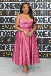 Quinta Brunson at Primetime Emmy Awards Red Carpet 2024