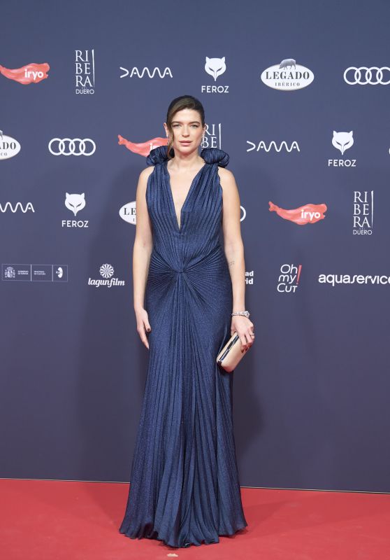 Raquel Martinez – Feroz Awards Red Carpet in Madrid 01/26/2024
