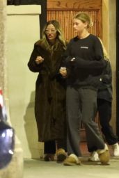 Rebecca Gayheart Takes her Daughters Billie and Georgia out to dinner at Matsuhisa Sushi Restaurant in Beverly Hills 01/11/2024