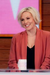 Rebecca Wilcox - "Lorraine" TV Show in London 01/17/2024