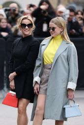 Reese Witherspoon and Ava Phillippe Arriving at Fendi Haute Couture Week in Paris 01/25/2024