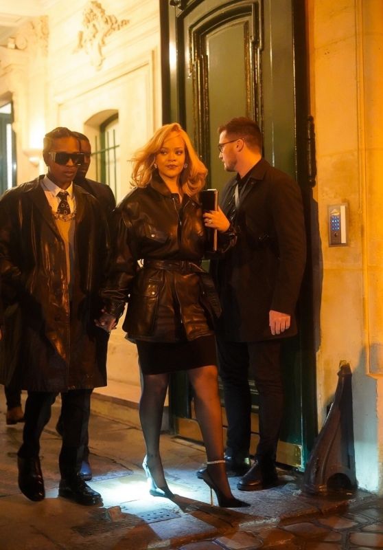 Rihanna Exit From the Palais de l
