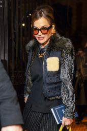 Rita Ora at Kenzo Show During Paris Fashion Week 01/19/2024