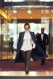 Rita Ora Leaving Her Hotel in Paris 01/19/2024