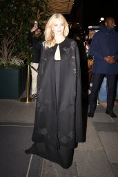 Samara Weaving Exits Valentino Fashion Show in Paris 01/24/2024