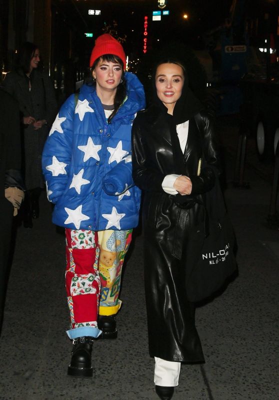 Sarah Sherman and Chloe Fineman at the SNL After-party at Le Avenue in New York 01/20/2024
