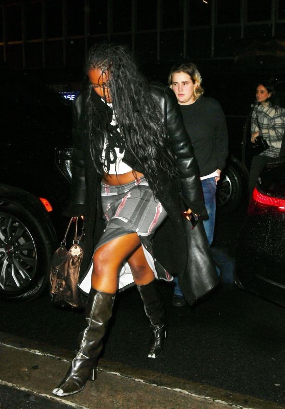 Sasha Obama and Maisy Biden Arrive Together to the SNL After Party at Zuma in New York 01/27/2024