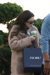 Selena Gomez and Her Sister Gracie Leaving Nobu in Malibu 01/30/2024