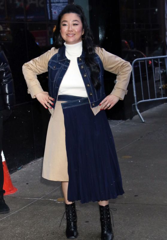 Sherry Cola Arriving at GMA in New York 01/19/2024