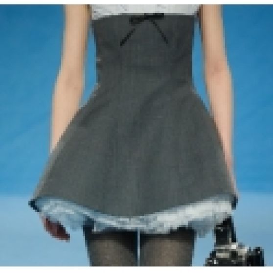 Shushu/Tong Fall 2023 Strapless Mini Dress