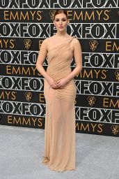 Sophie Nelisse at Primetime Emmy Awards Red Carpet 2024