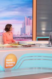 Susanna Reid at Good Morning Britain TV Show in London 01/23/2024