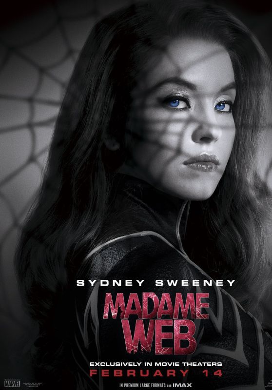 Sydney Sweeney - "Madame Web" Poster and Trailer (2024)