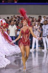 Tati Barbieri - Technical Rehearsal at Sapucaí in Rio de Janeiro 01/21/2024