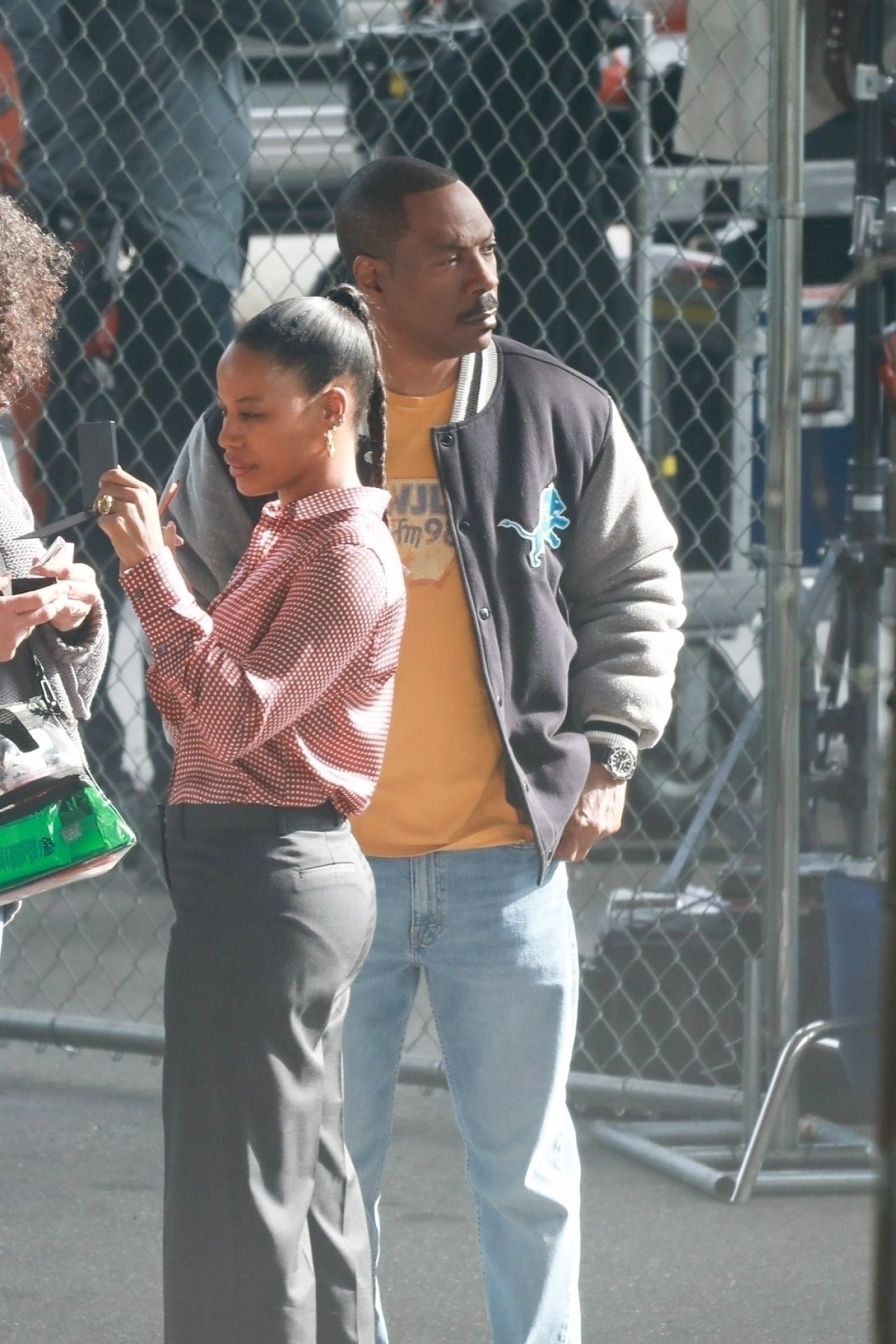 Taylour Paige and Eddie Murphy - 