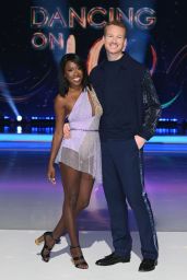Vanessa James – “Dancing on Ice” TV Show Photocall in Hertfordshire 01/10/2024