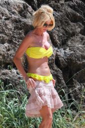 Victoria Silvstedt in a Bikini in St Barts 01/05/2024