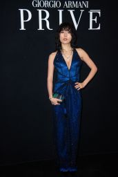 Xiayan Guo at Giorgio Armani Show at Paris Fashion Week 01/23/2024