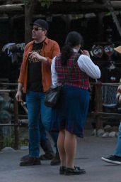Zooey Deschanel at Disneyland 01/07/2024