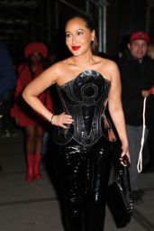 Adrienne Bailon at The Blonds Fashion Show in New York 02/10/2024