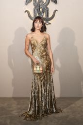 Aitana at Roberto Cavalli Show During Milan Fashion Week 02/21/2024