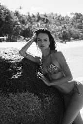 Alessandra Ambrosio in a Bikini 02/17/2024