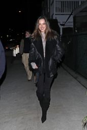 Alessandra Ambrosio Night Out Style 02/11/2024