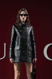 Alexa Chung at Gucci Show During Milan Fashion Week 02/23/2024