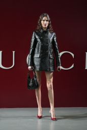 Alexa Chung at Gucci Show During Milan Fashion Week 02/23/2024