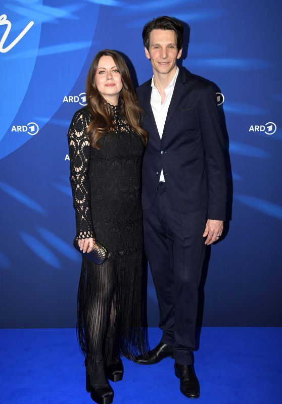 Alice Dwyer and Sabin Tambrea at ARD Blue Hour Party at BIFF in Berlin 02/16/2024