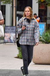 Amber Valletta in Casual Outfit in Studio City 02/26/2024